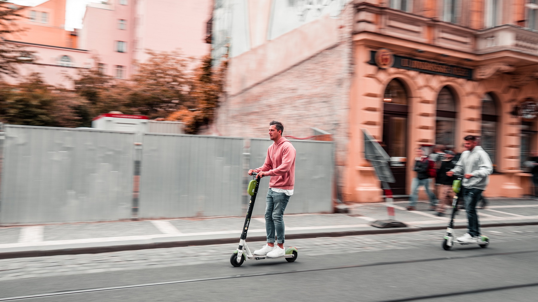 E-Scooter sind der neueste Mobilitätstrend. Foto: Marek Rucinski