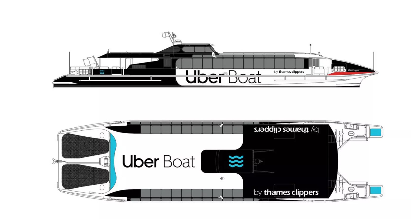 Das neue Projekt Uber Boat. Foto: Uber