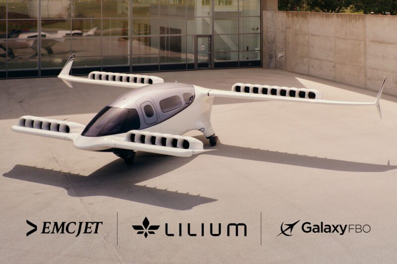 Lilium setzt erstmals einen Jet in den USA auf dem Houston Hobby Airport ein und unterzeichnet eine Infrastrukturpartnerschaft mit Galaxy FBO. Foto: Lilium